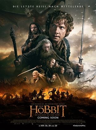 Filmposter von  Der Hobbit: Die Schlacht der Fünf Heere